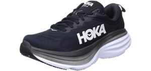 Hoka Women's Bondi 8 - Rocker Sole Running and Walking Shoe