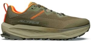 ALTRA Men's Olympus 7 Trail Running Shoe, Dark Olive/Black/Aloe, 11