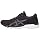 ASICS T835N Men's FuzeX Rush Adapt Running Shoe, Black/White/Dark Grey - 8.5