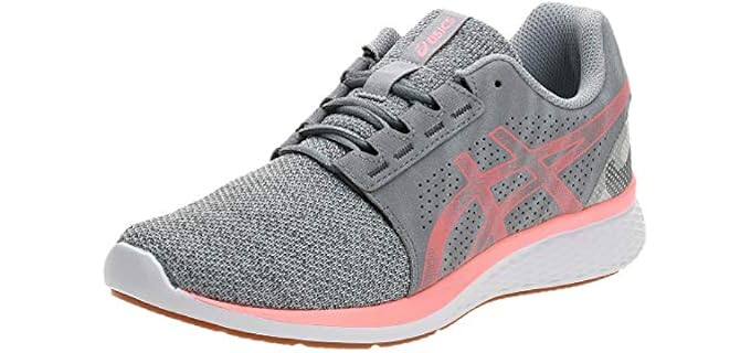 ASICS Women's Gel Torrance 2, Piedmont Grey/Sun Coral 020, 7.5