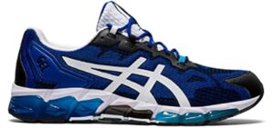 ASICS Men's Gel-Quantum 360 6 Shoes, 11, Black/ASICS Blue
