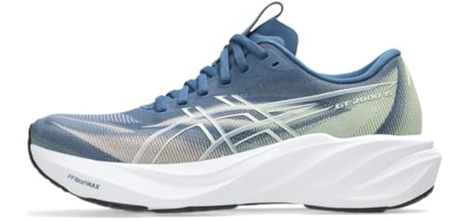 ASICS Women's GT-2000 15 Running Shoes, 9.5, Grand Shark/Cantaloupe