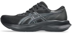 ASICS Women's Patriot 14 Running Shoes, 9, Black/Carrier Grey
