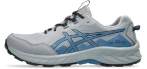 ASICS Men's Gel-Venture 10 Trail Running Shoe, 8, Gravel/Winter SEA