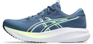 ASICS Men's Gel-Excite 11 Running Shoes, 11, Grand Shark/Illuminate Yellow