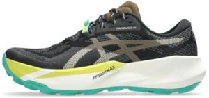 ASICS Men's Trabuco 14 Trail Running Shoes, 9, Black/Clay Canyon