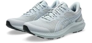 ASICS Men's Jolt 5 Sneaker, Piedmont Grey Gravel, 8 US