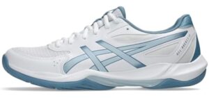 ASICS Men's Gel-Rocket 12 Volleyball Shoes, 11, White/Cool Grey