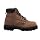 Ad Tec Men's 6in Heavy Duty Nubuck Leather Certified Construction Work Boots - Steel Toe, Oil Resistant and Lug Sole