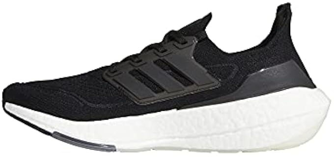 Adidas Men's Ultraboost 21, Black/Black/Grey, 9