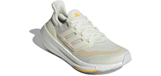 Adidas Women's Ultraboost 23, Ivory/White/Crystal Sand, 9