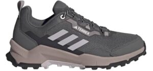 Adidas Womens Terrex AX4 Hiking Shoes Grey/Silver Dawn/Preloved Fig 6 Medium