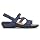 Aravon womens Power Comfort S Strap Sandal Blue Multi 5