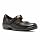 Aravon Women's Dolly Flat,Black,6 B US