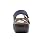 Aravon womens Power Comfort S Strap Sandal Blue Multi 5
