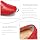 BEAUSEEN Red Penny Loafers for Women Size 9 Genuine Leather Women's Driving Loafers,9 US