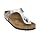 Birkenstock Women's Flip Flop Sandals, Silver, 9 Narrow