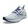 Brooks Women’s Levitate StealthFit GTS 5 Supportive Running Shoe - White/Navy Blue/Yucca - 11.5