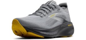 Brooks Men’s Adrenaline GTS 25 Supportive Running & Walking Shoe - Primer Grey/Ebony/Jasmin - 10.5 Medium