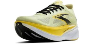 Brooks Men's Hyperion Max 3 Neutral Running Shoe - Luminary/Cyber Yellow/Black - 11 Medium