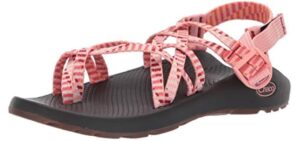 Chaco mens Zx2 Classic Sport Sandal, Cerca Peach, 7 US