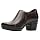 Clarks Women's Emslie Warren Zipper Ankle Boot, Dark Brown, 9