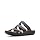 Clarks Collection Women's Laurieann Cove flats-sandals, Black Leather, 9 Medium US