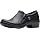 Clarks Women's Angie Holly Casual Shoes, Black Leather, 8 Wide | Soft Leather Construction, Foam Cushioned Footbed, Easy Hook-and-Loop Fit, Lightweight EVA Sole