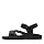 Clarks Collection Men's Wesley Trail Flat Sandal, Black Synthetic, 11 Medium US