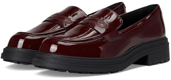 Clarks Womens Orinoco 3 Edge Merlot Leather 8.5 Medium