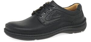 Clarks Men's Nature II 20325553 Loafers, Black Leather, 10 US
