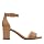 Clarks Women's Deva Mae Pump, Camel Leather, 10 US