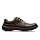 Clarks Men's Nature Three Derbys, Mahogany Leather, 8.5 UK