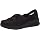 Clarks Women's Sillian 2.0 Star Loafer, Black Synthetic, 075 M US
