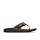 Clarks Collection Mens Wesley Sun Flip Flops, Beeswax Leather, 12 Medium US