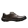 Clarks Men's Nature Three Derbys, Mahogany Leather, 8.5 UK