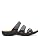 Clarks Collection Women's Laurieann Cove flats-sandals, Black Leather, 9 Medium US