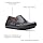 Clarks Collection Mens Markman Plain Slip On Shoes, Black Leather, 10.5 Medium US