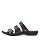 Clarks Collection Women's Laurieann Cove flats-sandals, Black Leather, 9 Medium US
