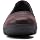 Clarks womens Ayla Low Ballet Flat, Burgundy Snake Print Synthetic, 5.5 US