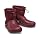 Crocs Unisex Men's and Women's Classic Lined Neo Puff Boot | Winter Boots, Garnet, 2 Men/4 Women