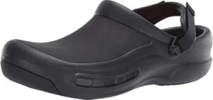Crocs Unisex-Adult Bistro Pro Literide Clogs, Black, 10 Women/8 Men | All Day Comfort at Work, Non-Slip, for Healthcare, Hospitality, and Food Service Workers, Easy to Wipe Clean, ASTM Certified