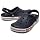 Crocs Unisex-Adult Bayaband Clogs, Navy/Pepper, 8 Men/10 Women