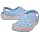 Crocs Unisex-Adult Crocband Clog, Blue Frost/Guava, 8 Women 6 Men