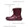 Crocs Unisex Men's and Women's Classic Lined Neo Puff Boot | Winter Boots, Garnet, 2 Men/4 Women