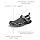 Crocs Men's Swiftwater Mesh Deck Sandals, Black, 9