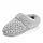 Dearfoams Women's Claire Knit Clog, Grey, L