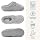 Dearfoams Women's Claire Knit Clog, Grey, L