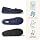 Dearfoams Women's Rebecca Lightweight Cozy Memory Foam Closed Back Slipper with Wide Widths, Peacoat, 9-10
