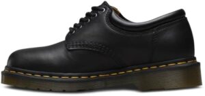 Dr. Martens 8053 5 Eye Padded Collar Shoe, Black Nappa, 10 UK/11 US Men